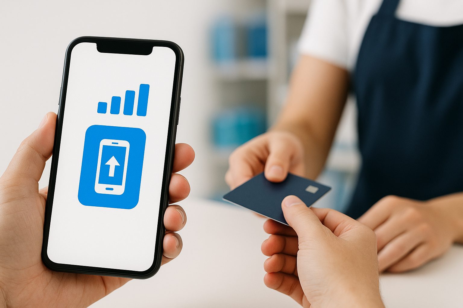 到店为预付费手机充值——附近门店就能搞定
